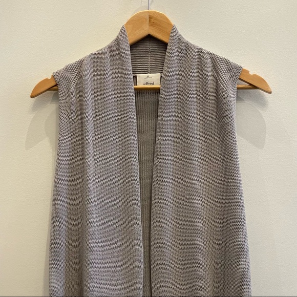 Aritzia Wilfred Dunkirk Long Open Cardigan - Picture 9 of 16